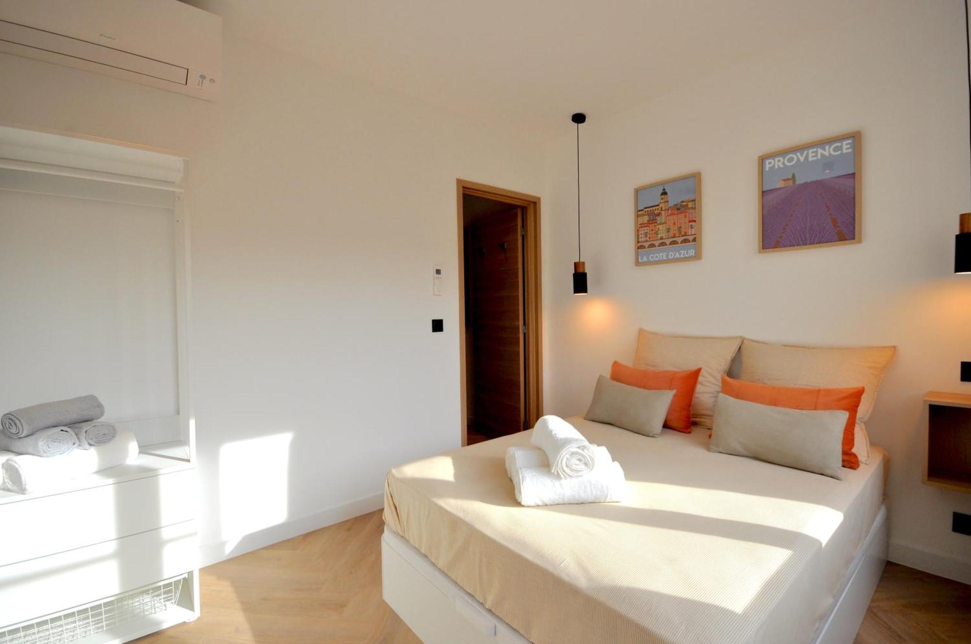 Monaco # Menton - 6 Persons - 2 Bedrooms - Full Renovated - Private Parking - Hypercenter - Clim - Beach And Sun Exterior foto